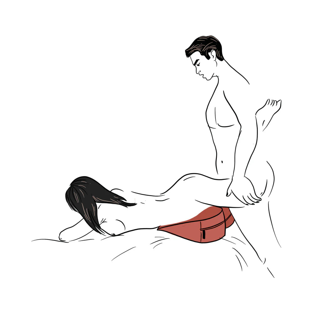 Heart Wedge Position Pillow
